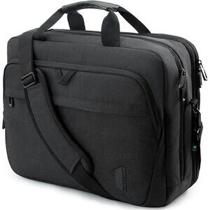 Laptop Bag 17 Inch Expandable Laptop Briefcase Shoulder Bag Work Travel Office